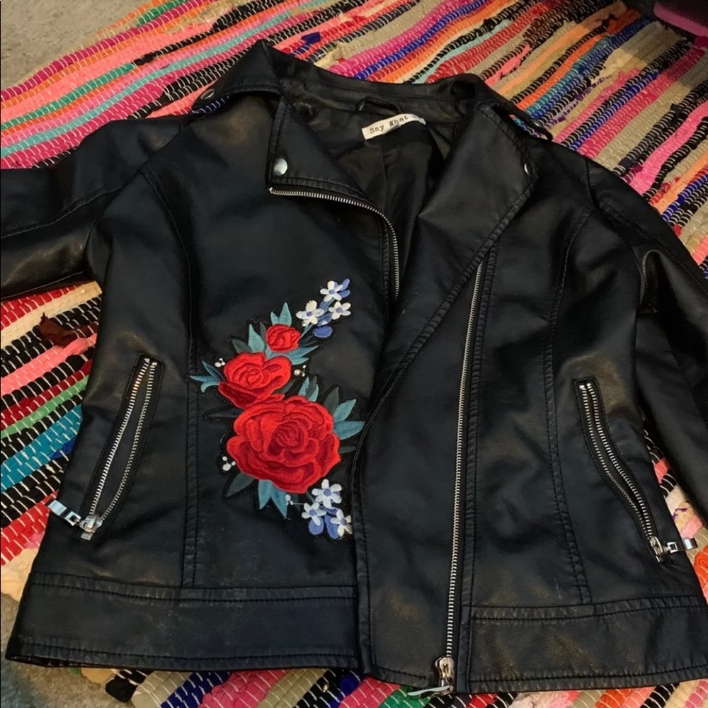leather jacket